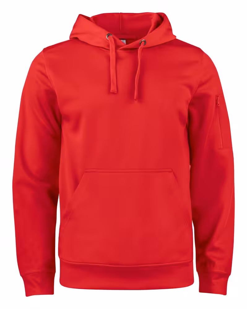 Basic Active Hoody Rød front