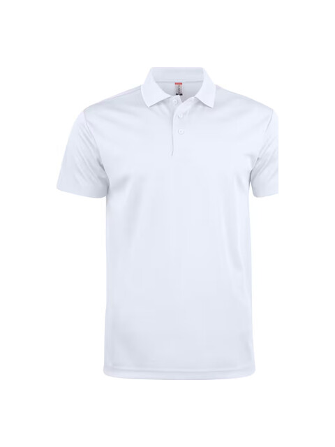Basic Active Polo Hvit front
