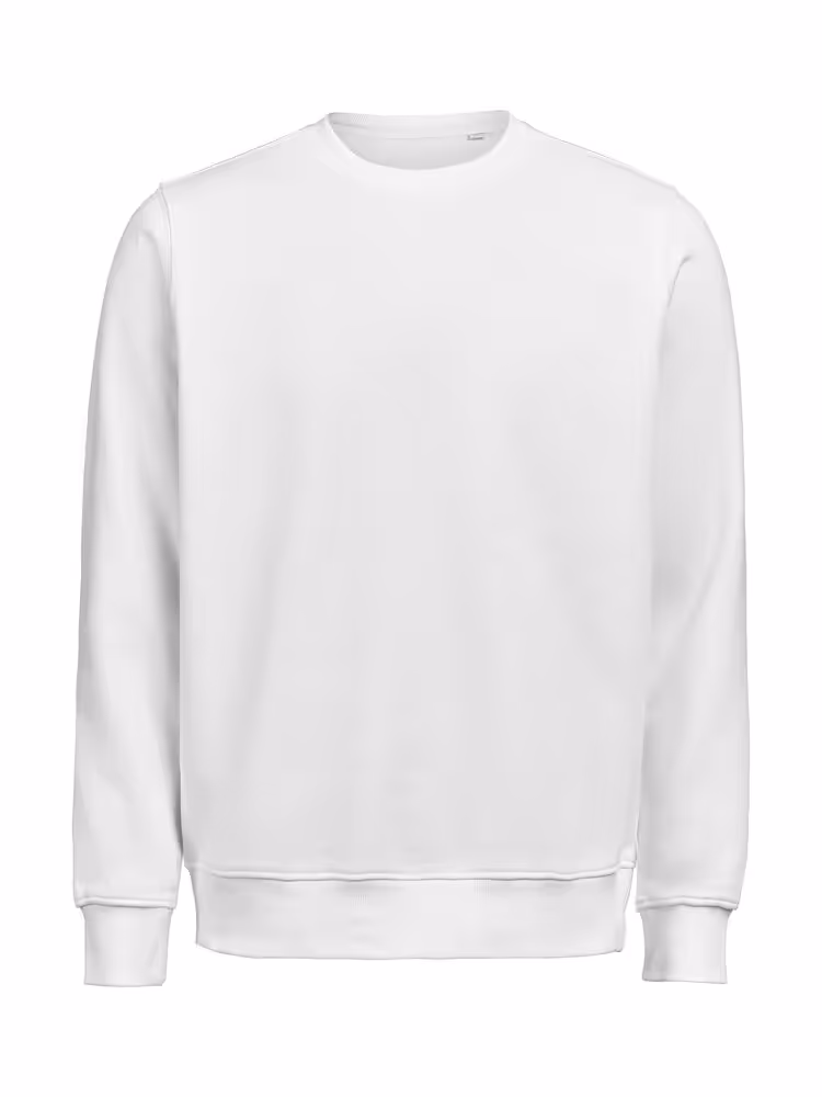 UM Crewneck (OCS-RCS) 
Regular Fit Unisex Hvit front