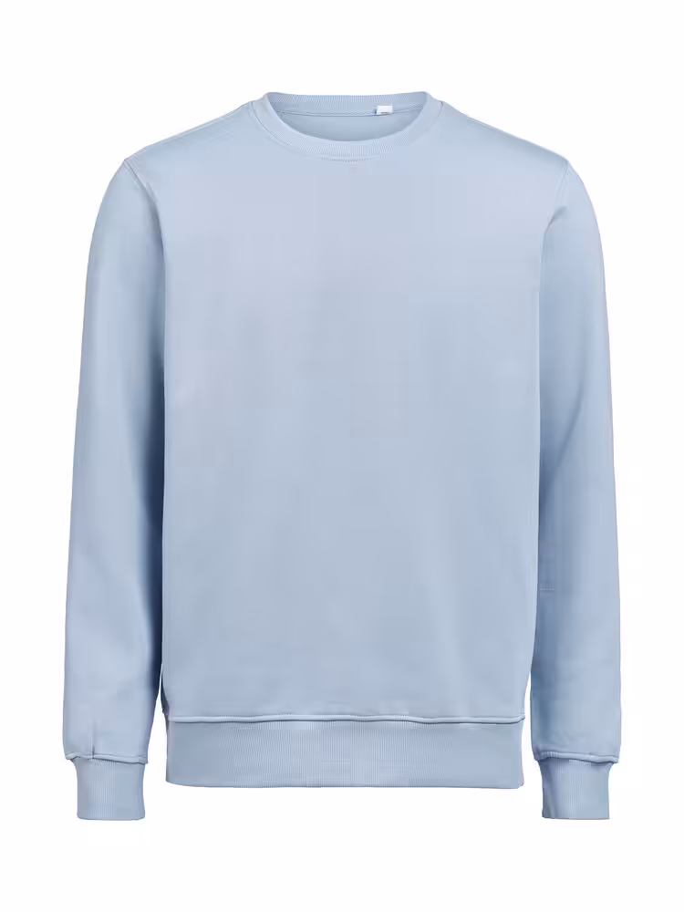 UM Crewneck (OCS-RCS) 
Regular Fit Unisex Lys blå front