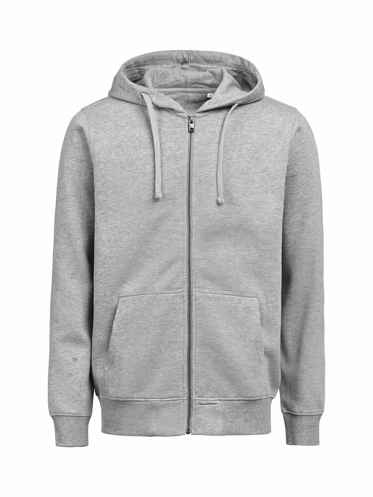UM Full Zip Hoodie (OCS-RCS) 
Regular Fit Unisex Grå front