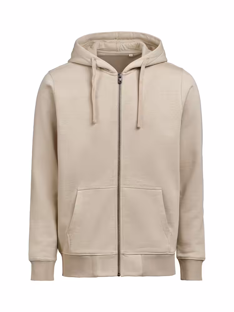 UM Full Zip Hoodie (OCS-RCS) 
Regular Fit Unisex Caffe latte front