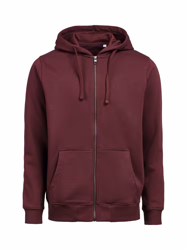 UM Full Zip Hoodie (OCS-RCS) 
Regular Fit Unisex Burgunder front