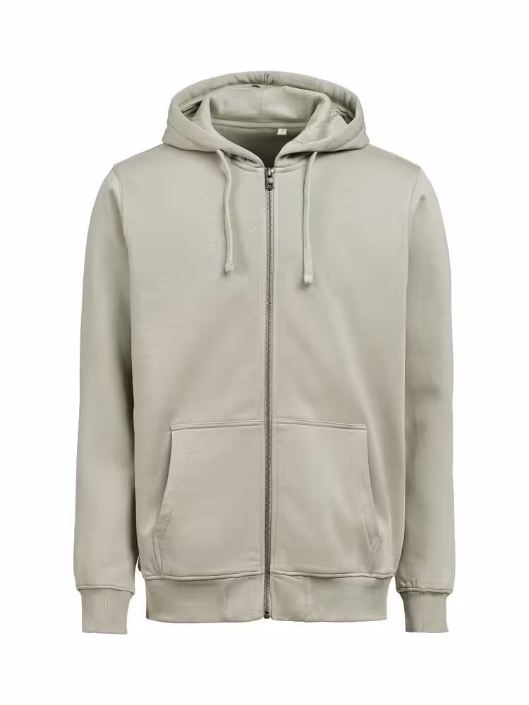 UM Full Zip Hoodie (OCS-RCS) 
Regular Fit Unisex Salviegrønn front