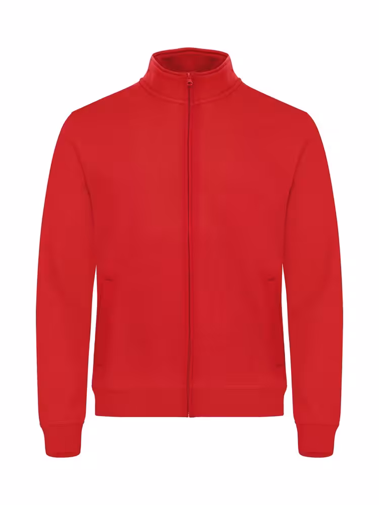 Basic Cardigan Rød front