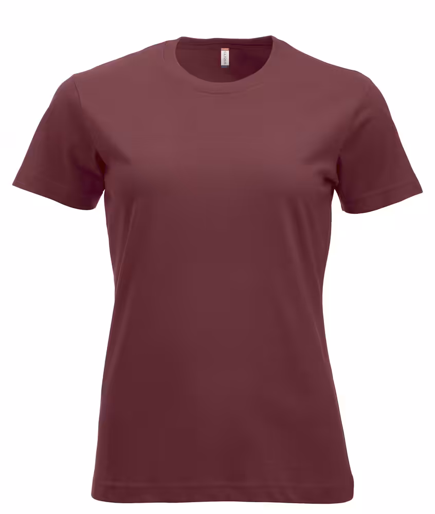 New Classic-T Women Burgunder front
