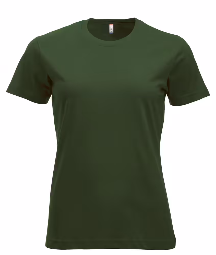 New Classic-T Women Flaskegrønn front