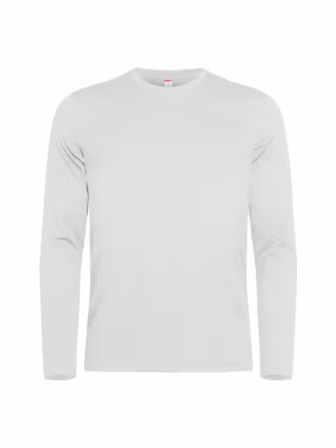Basic Active-T Langermet T-skjorte Herre White front