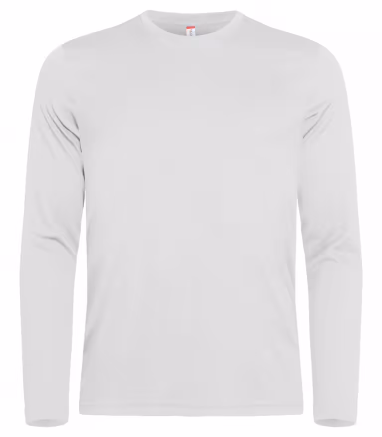 Basic Active-T Langermet T-skjorte Herre White front